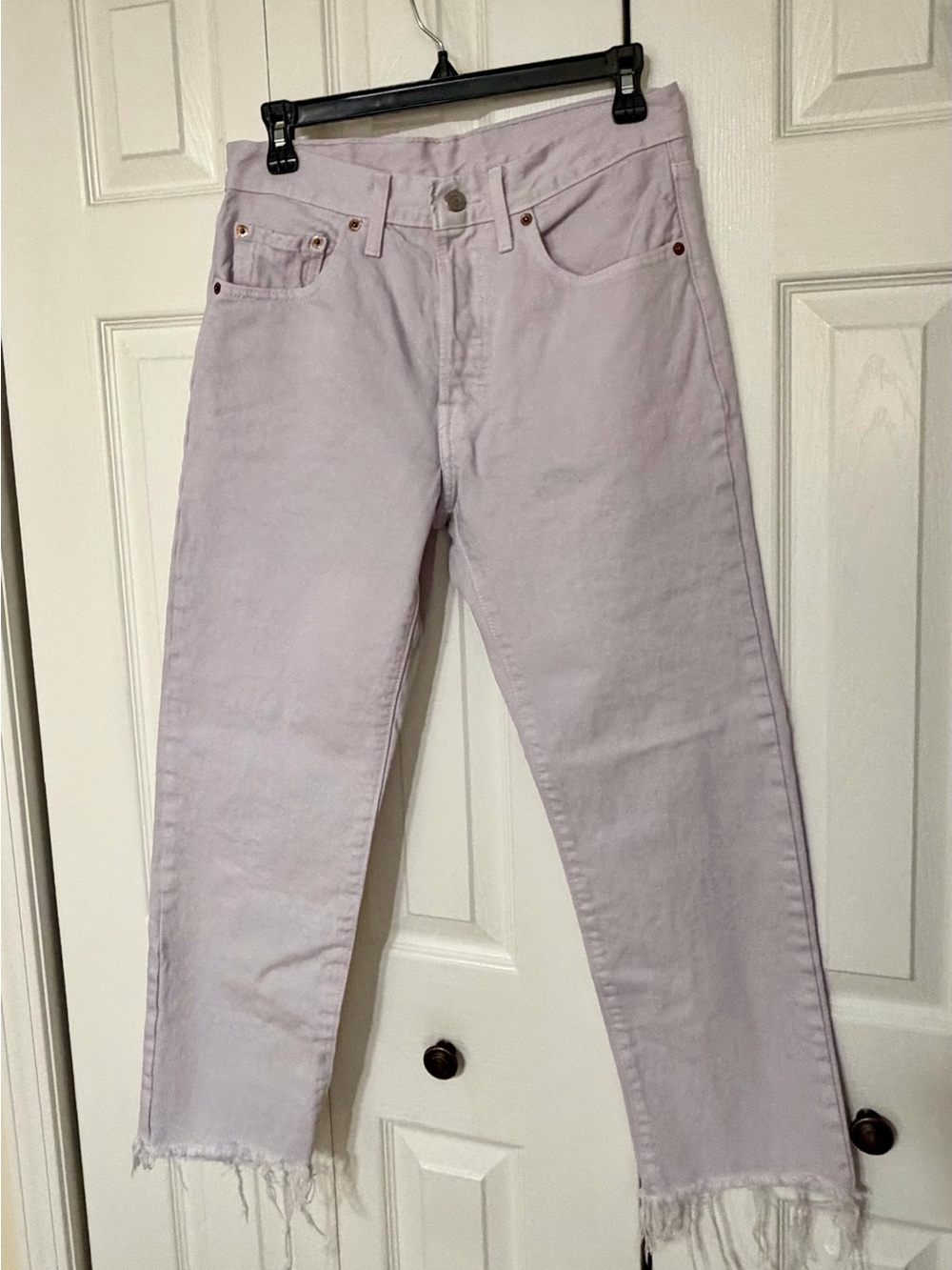 Levi's Lavender 501 Jean W27 L26